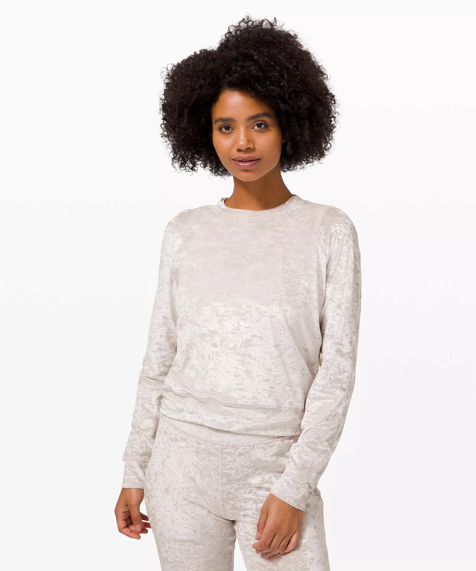 Warm Down Crew Crushed Velvet | Lululemon (US)