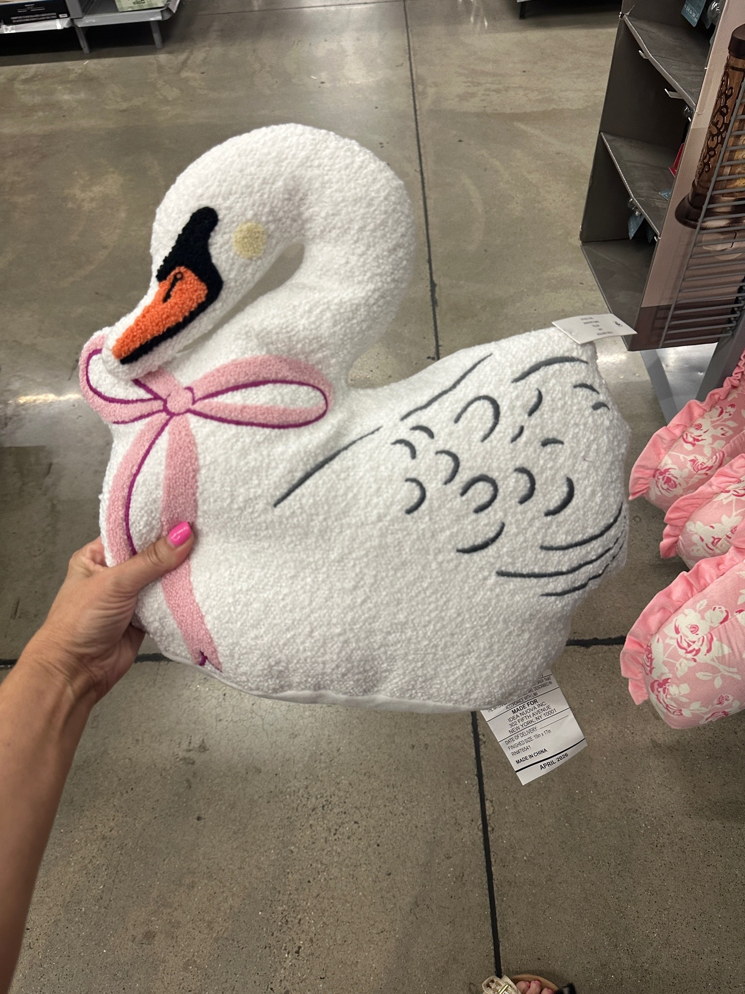 I’m picturing this in a reading nook, or honestly, in Quinn’s room. Grandkids and swan pillows just go together.

Linked ⬇️ so you can grab one before they’re gone.

#LTKdayinmylife #LTKmomlife #LTKHome