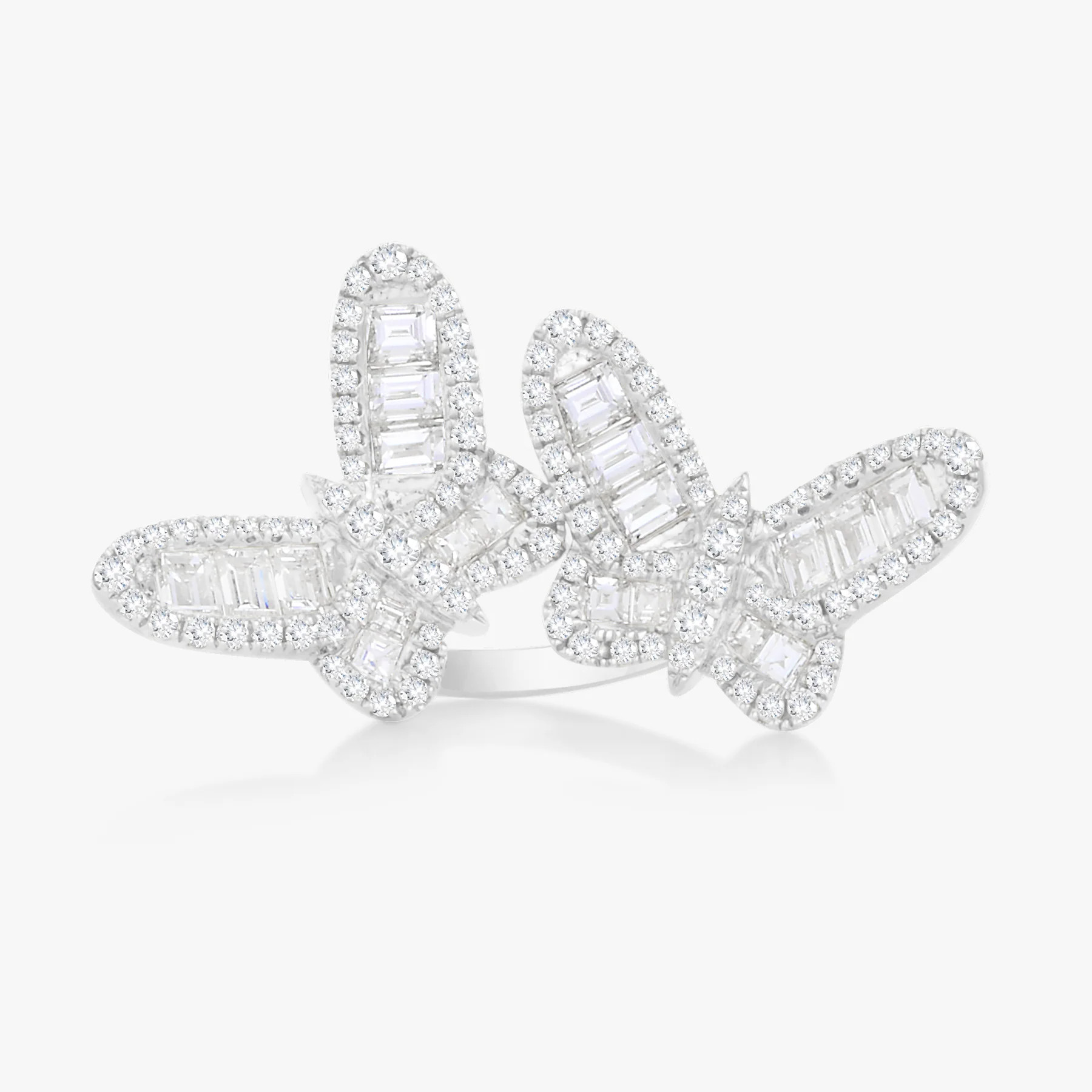 Ophelia Baguette Butterfly Ring | RW Fine Jewelry