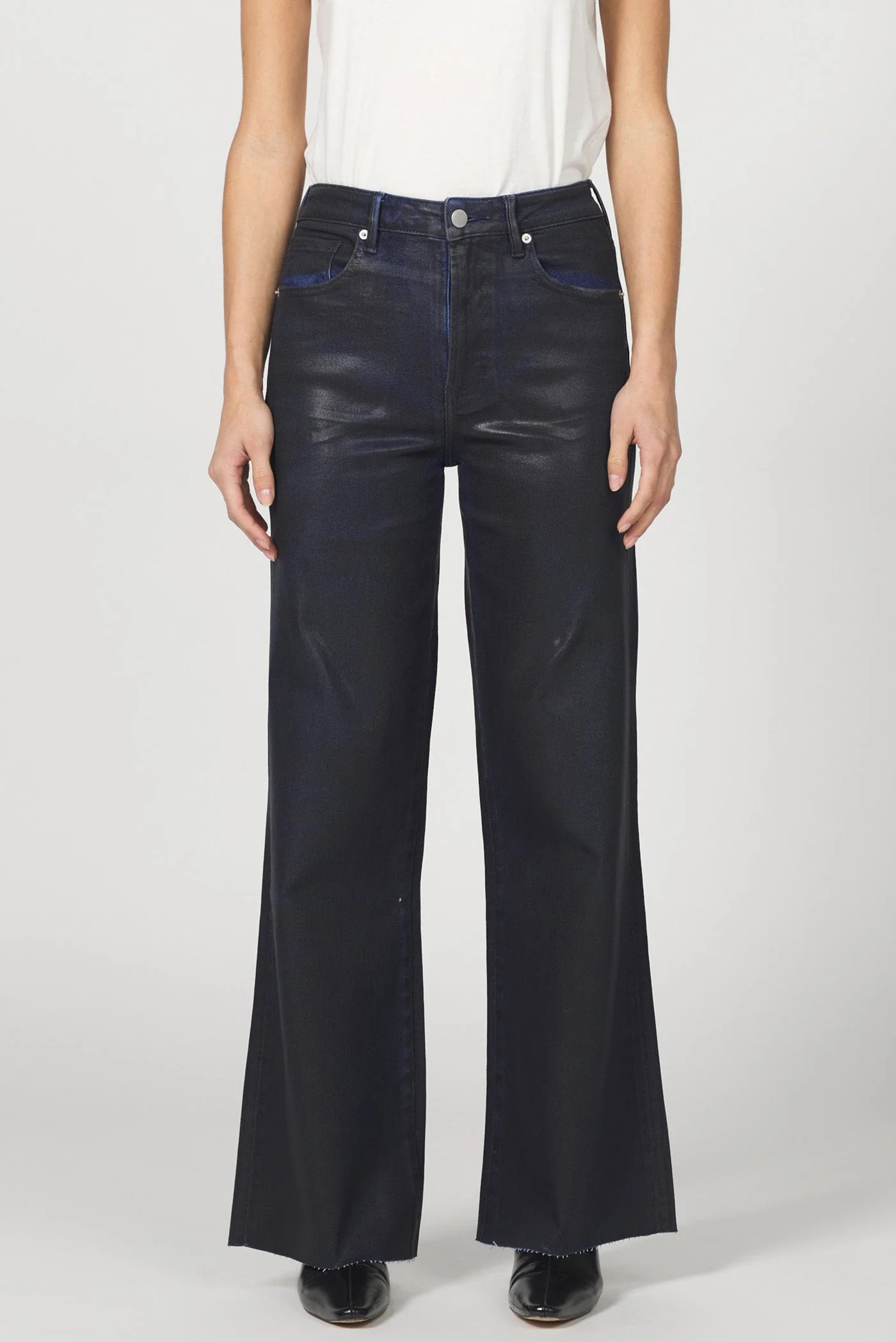 FIONA WIDE LEG JEAN DENIM PAINT | Dear John Denim