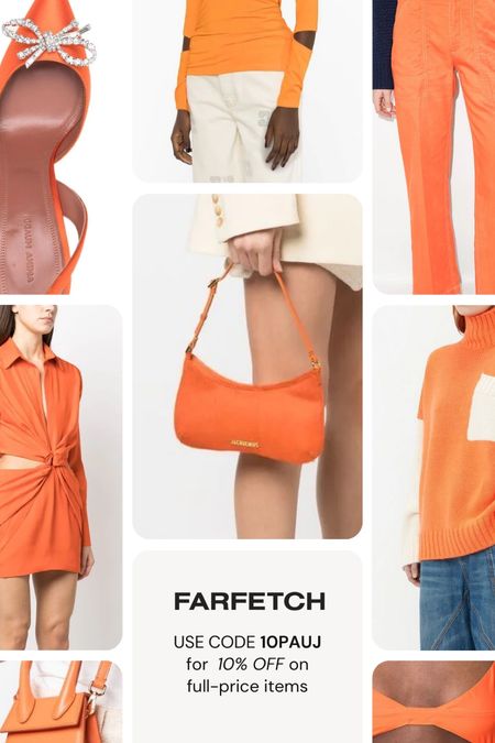 Farfetch Summer Wishlist Items in Orange 

#LTKstyletip #LTKitbag #LTKfit