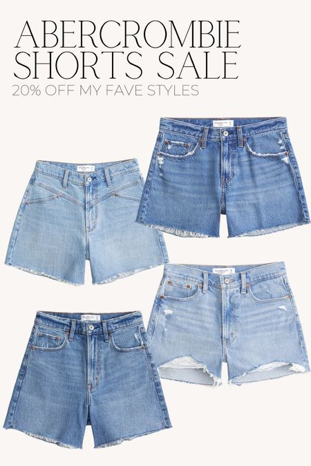 Stock up on Abercrombie shorts with their MDW sale!! Nearly everything is 20% off - a sale that’s hard to beat 👏 I’m a size 26 curve love! 

#LTKStyleTip #LTKSeasonal #LTKSaleAlert