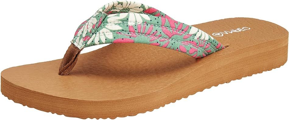 Ampeo Women's Arch Support Flip Flops Comfortable Casual Summer Beach Thong Sandals | Amazon (US)