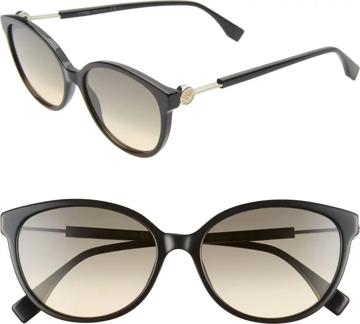 57mm Round Cat Eye Sunglasses | Nordstrom Rack