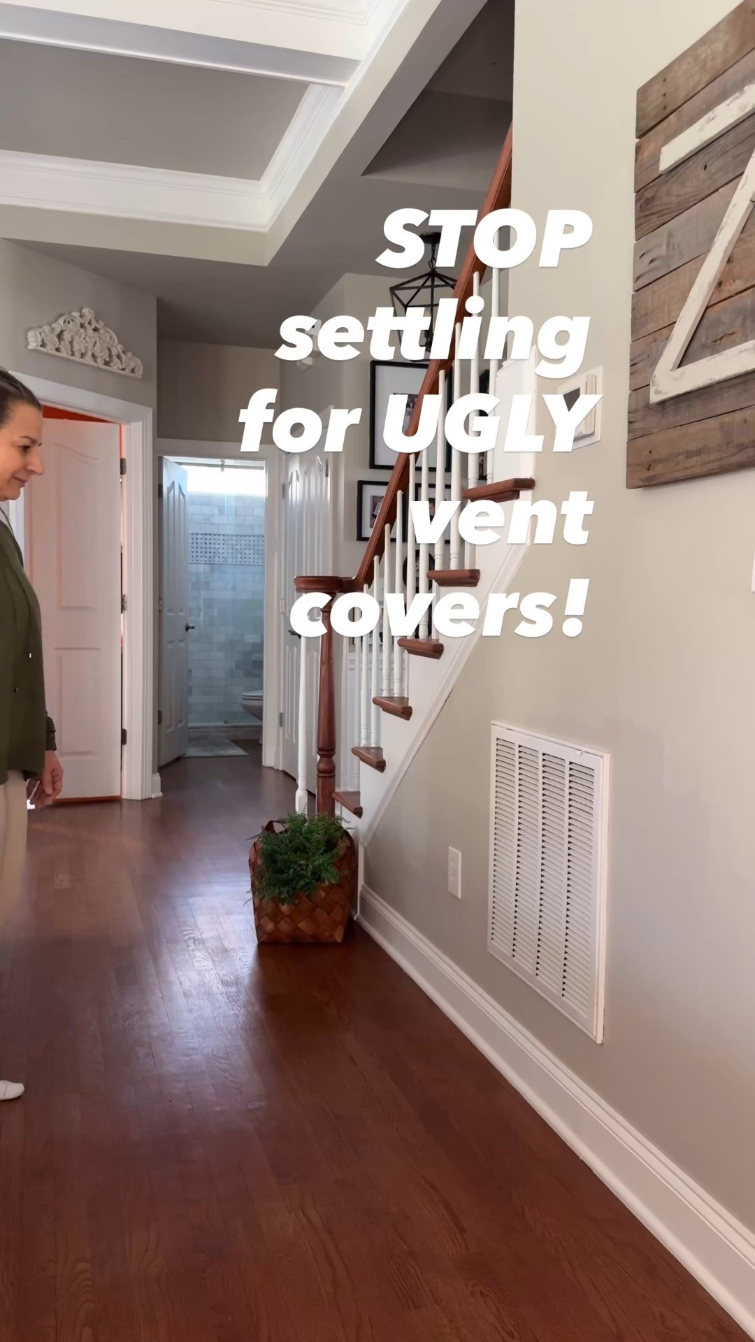 Decorative Wood Vent Covers That Instantly Upgrade Any Room in Your Home

Swap out outdated builder-grade metal vent covers with decorative wood vent covers in a wide variety of style that instantly upgrade any room. These easy-to-install vent covers can be painted or stained to match your home décor, making them a simple DIY project that adds style and function to your space.

#LTKHome #LTKStyleTip