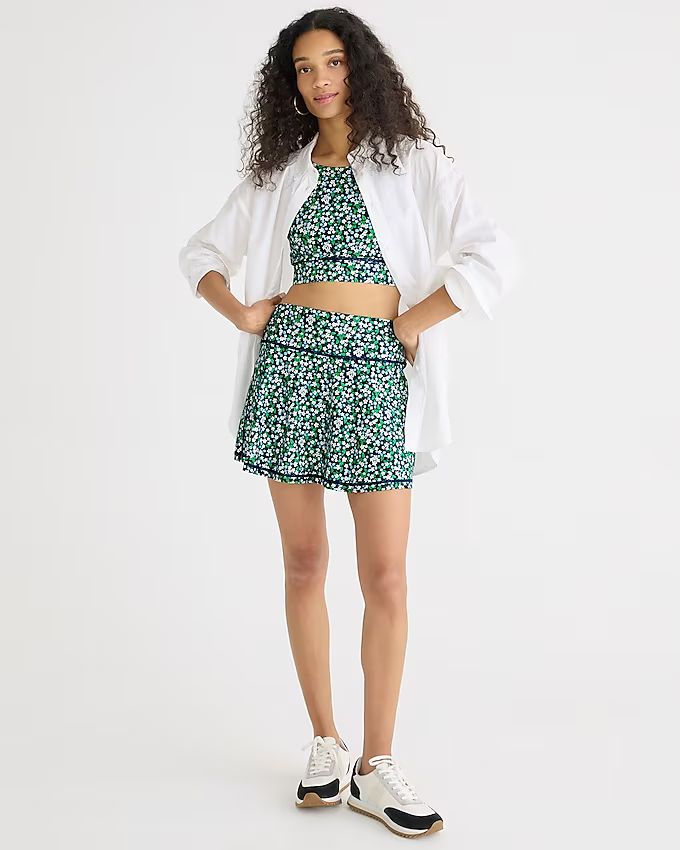 Active mini skirt in Liberty® Karen's Choice fabric | J.Crew US