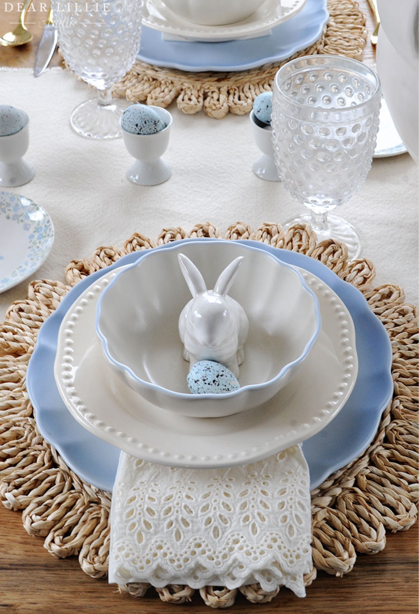 Easter table setting...

#LTKsalealert #LTKSeasonal #LTKhome