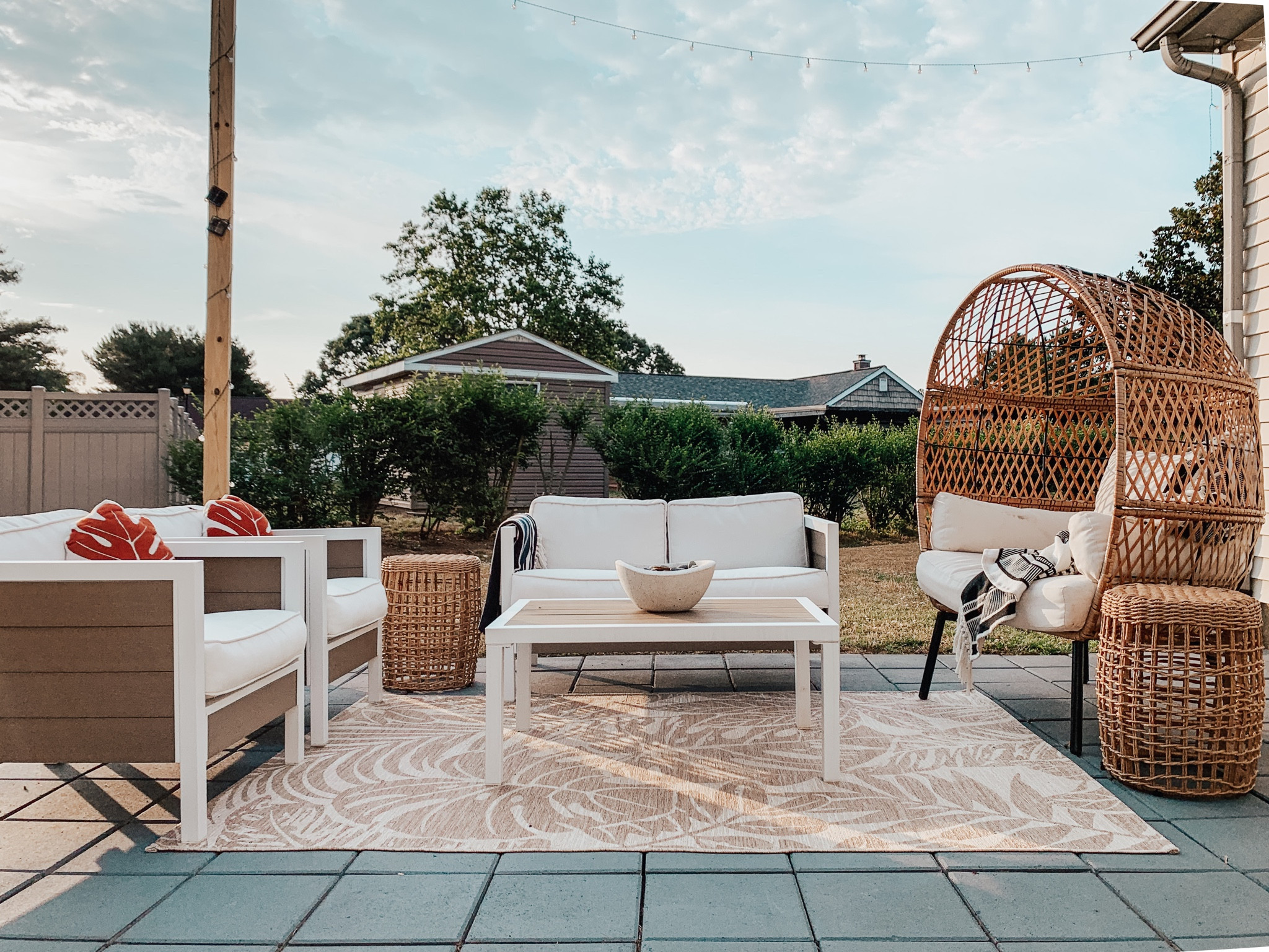 Target has started discounting their Outdoor Furniture and accessories to make way for their Back To School & Fall reset! Our Patio Furniture is currently on clearance for 50% off! Clearance shopping is one of my favorite ways to save in my budget, without having to compromise on aesthetic or quality! #clearancesale #target #outdoorfurniture #walmart #budget

#LTKhome #LTKSeasonal #LTKsalealert