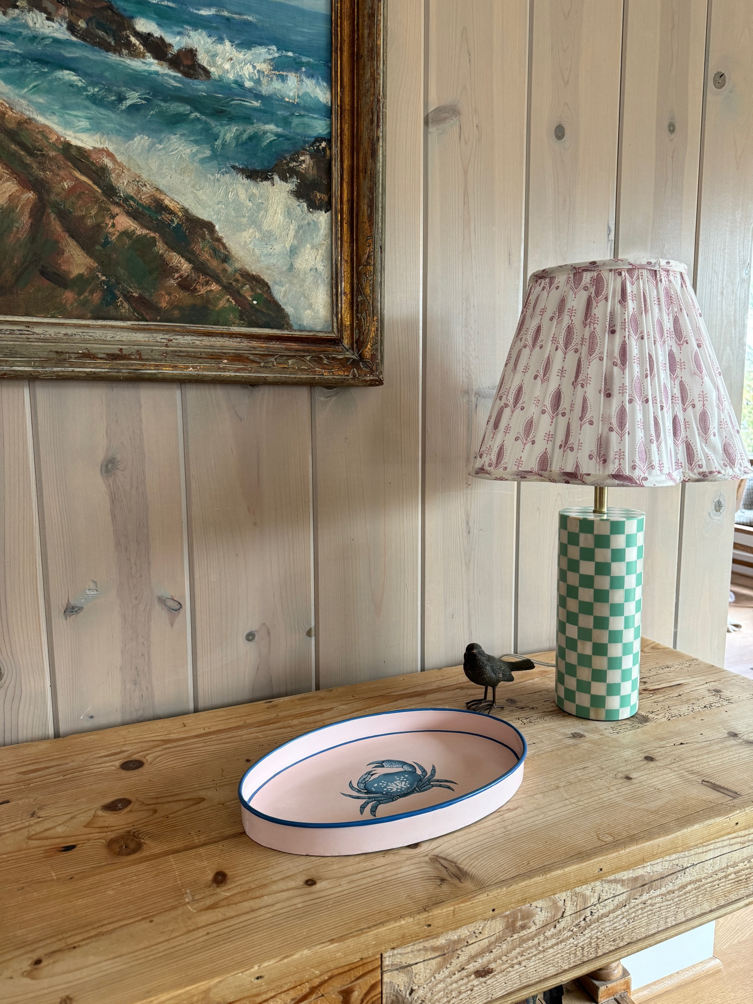 The cutest table lamp at our Airbnb. Such a fun pop of color! 

#LTKstyletip #LTKfindsunder100 #LTKhome