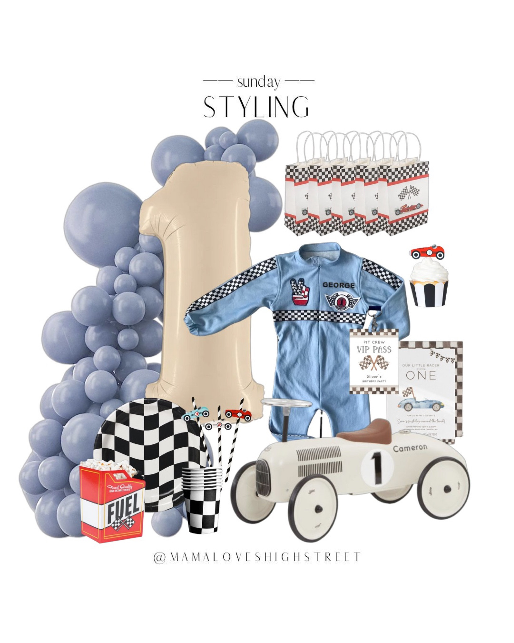 FAST ONE 
FIRST BIRTHDAY THEME 
KIDS PARTY DECOR

#LTKkids #LTKeurope #LTKFind
