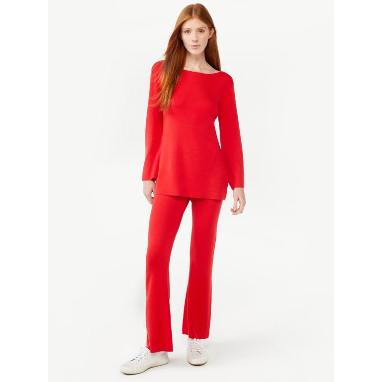 Free Assembly Women's Bootcut Sweater Pants | Walmart (US)