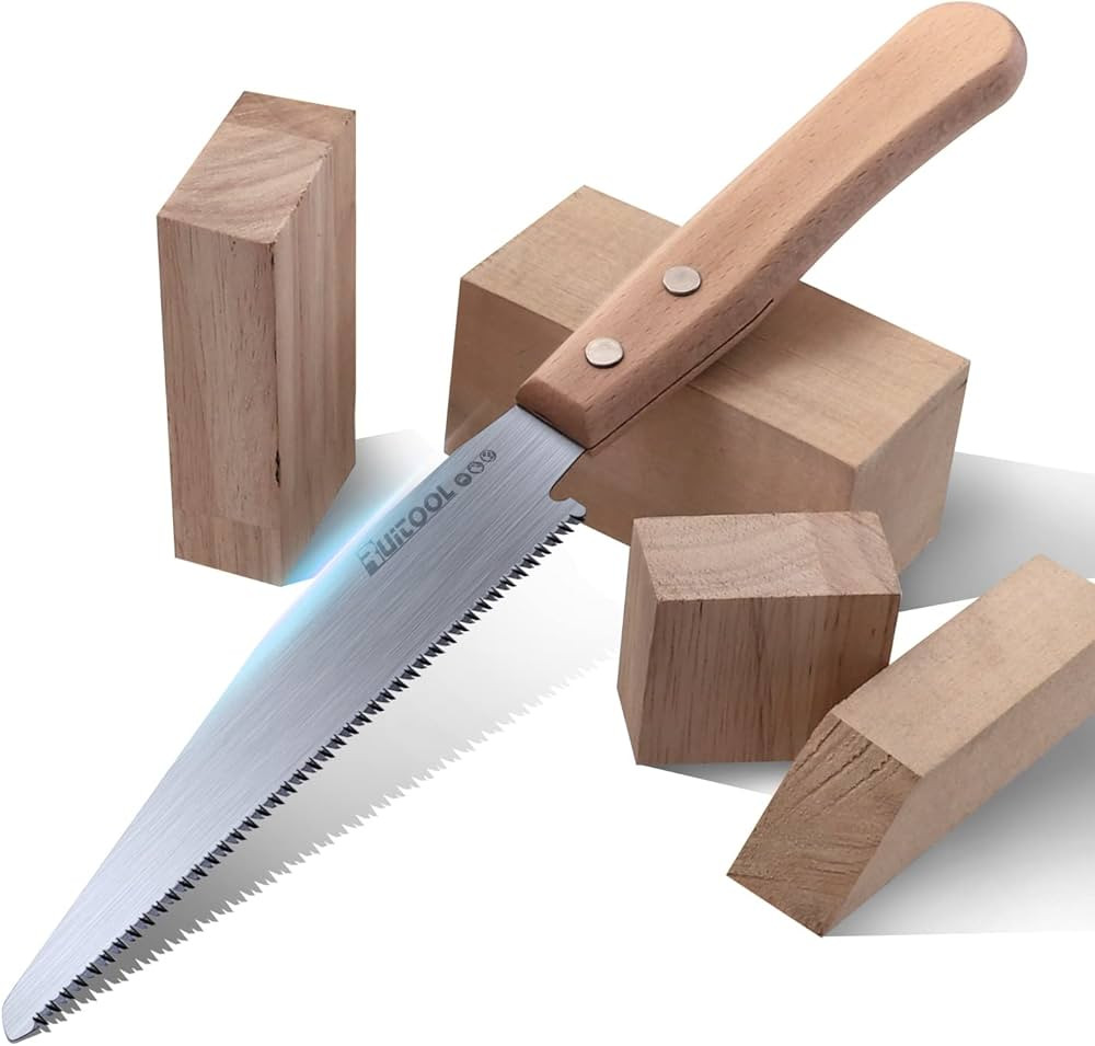 RUITOOL Japanese Hand Saw 6 Inch Pull Saw SK5-Steel Flexible Blade 14TPI Flush Cut Trim Saw Wood ... | Amazon (US)