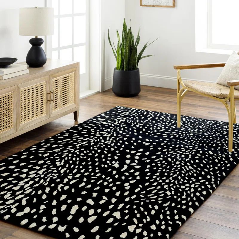 Bauwine Hand Tufted Wool Animal Print Rug | Wayfair North America