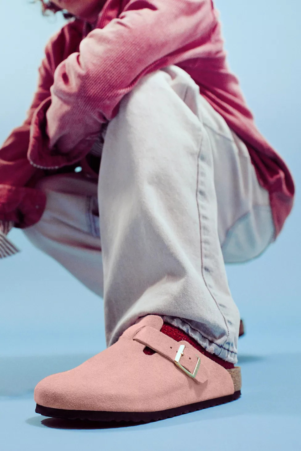 Birkenstock UO Exclusive Boston Suede Clog | Urban Outfitters (US and RoW)