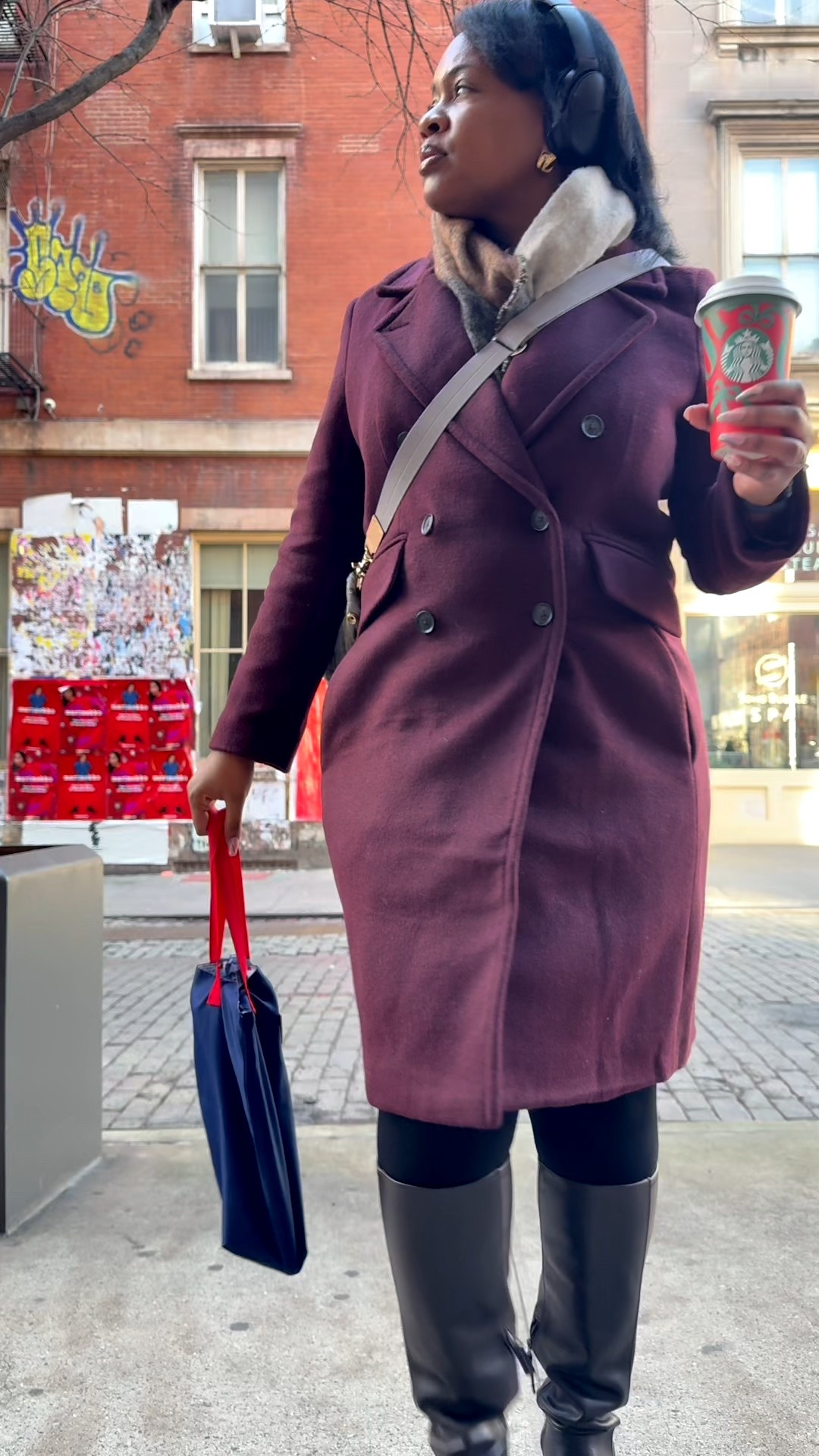 Warm, cozy, and cute. It definitely a thing. The burgundy coat and my chocolate brown boots has been some of my favorite additions to my closet this season! 

#LTKootd #LTKGiftGuide #LTKdayinmylife