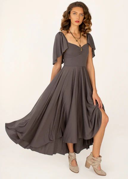 *NEW* Alana Dress in Charcoal | Joyfolie