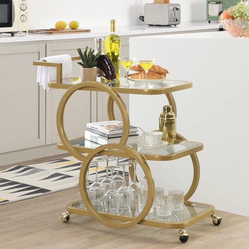Antu Bar Cart | Wayfair North America
