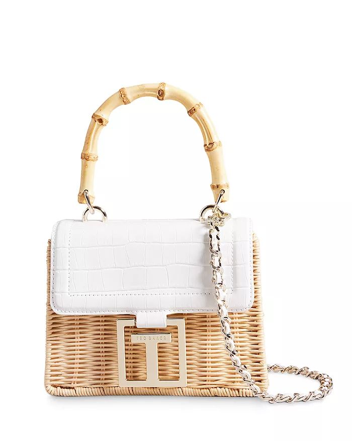 Jaynina Imitation Croc Mini Basket Bag | Bloomingdale's (US)