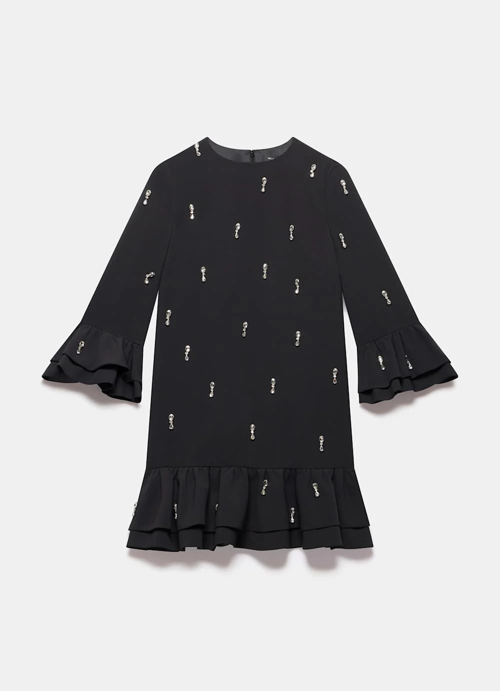 Black Embellished Mini Dress | Mint Velvet