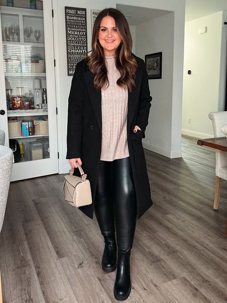 Winter outfit, black coat styled, boots, size 12, midsize, style over 30

Jacket, xl (could do a large)
Sweater, large
Pants, large
*use code: CourtneyHxSpanx to save!

#LTKSeasonal #LTKstyletip #LTKmidsize