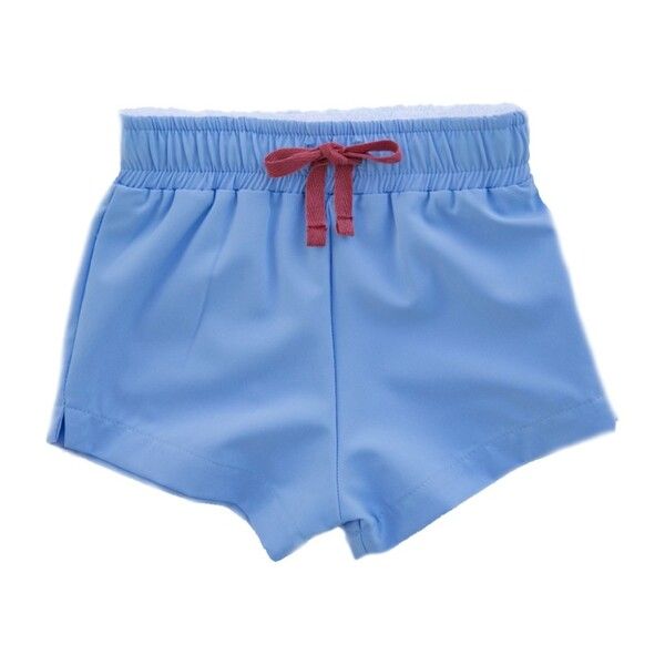 Club Short - Walker, Light Blue Athletic Short | Maisonette