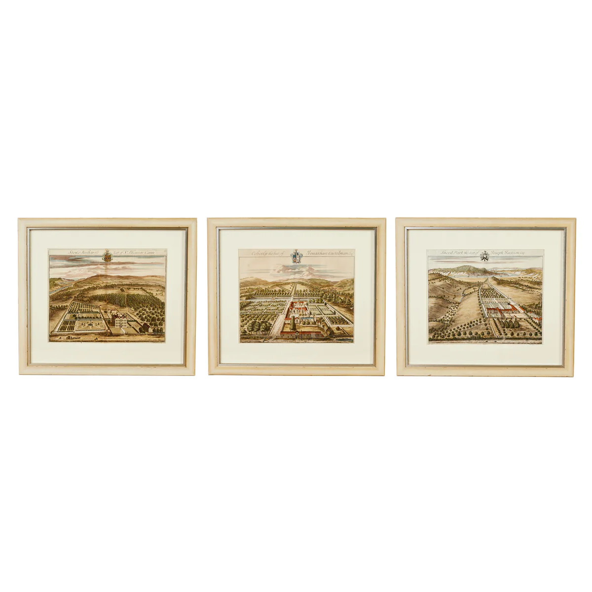 Framed Gerhardt Felgemaker Copper Engravings Set of 3 | Noel Pittman