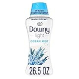 Downy Light Laundry Scent Booster Beads for Washer, Ocean Mist, 26.5 oz, with No Heavy Perfumes | Amazon (US)