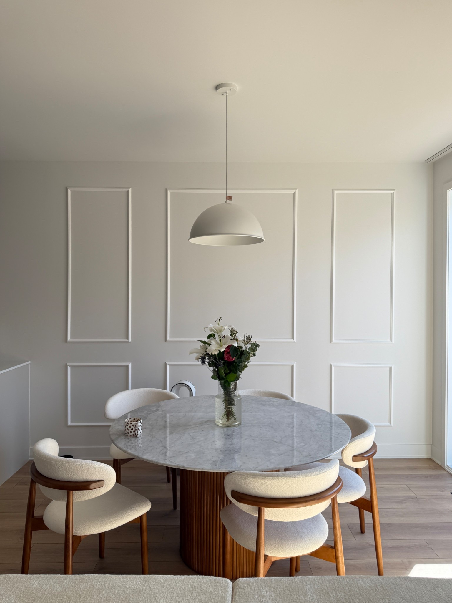 minimalist dining room interior 

#LTKHome