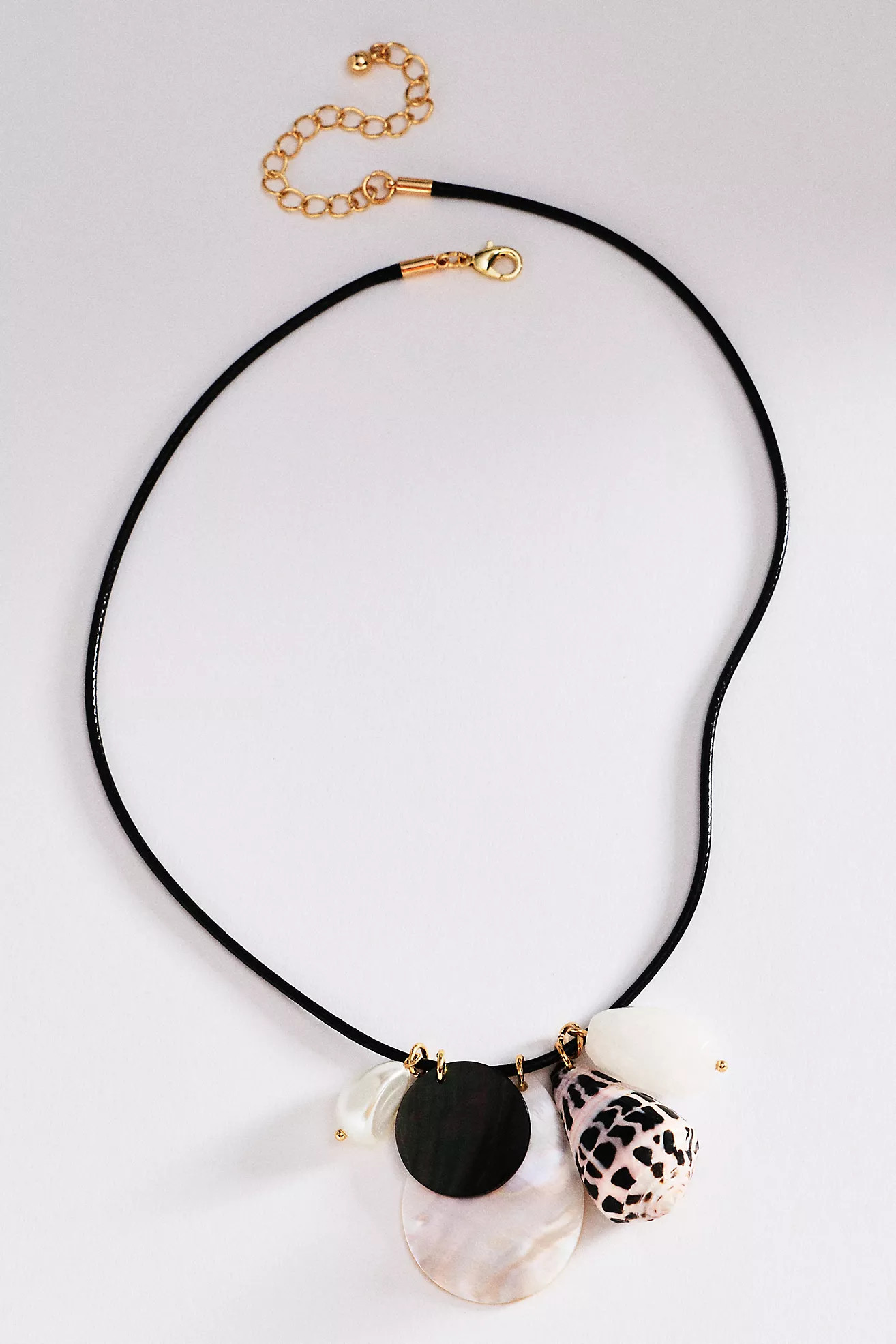 Corded Shell Pendant Necklace | Anthropologie (US)