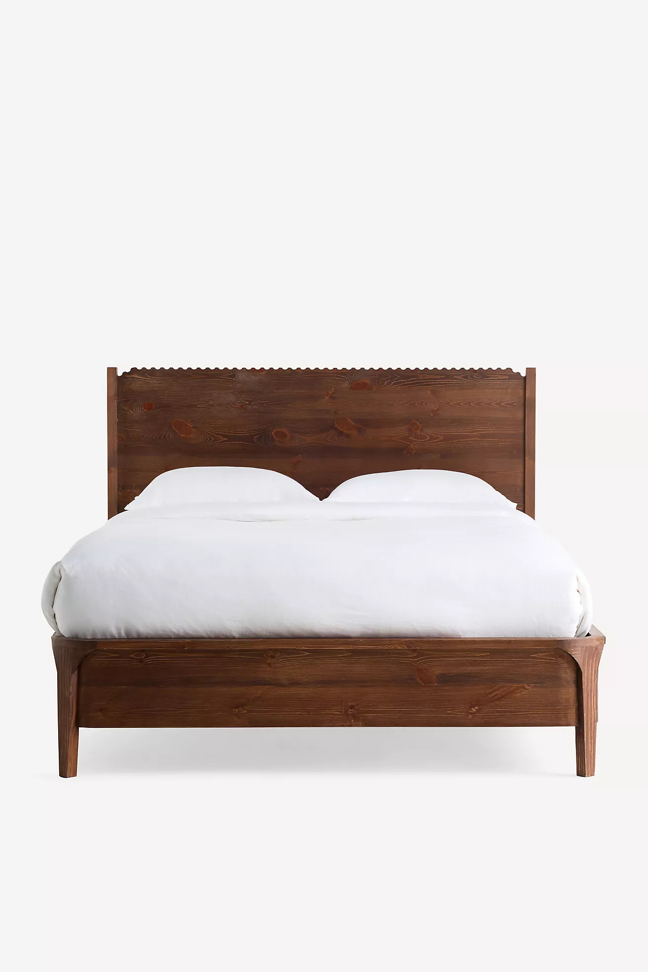 Aria Classic Oak Wood Bed | Anthropologie (US)