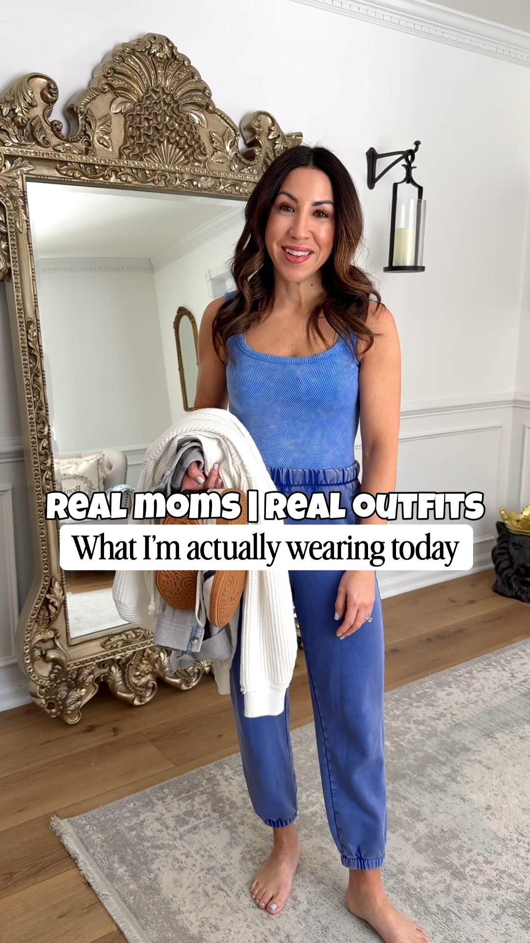 And these are the casual outfits you’ll find me wearing most days. I’m just a 46 year-old mom who runs a business out of my house and there’s a high likelihood that I’m covered in golden retriever hair and slober before I even leave the house. Comfy is my jam! This is now the 4th color I’ve gotten in my top selling jogger sweatpants - think this might be my favorite pair yet and they are on sale for $29. My go to hoodie on sale & got a code for my FP bag! 

Joggers XS petite. Flannel XS. Hoodie small. Adidas Sneakers size down. Tank small. Bag code TAMMY15. 

#LTKgrwm #LTKootd #LTKSaleAlert