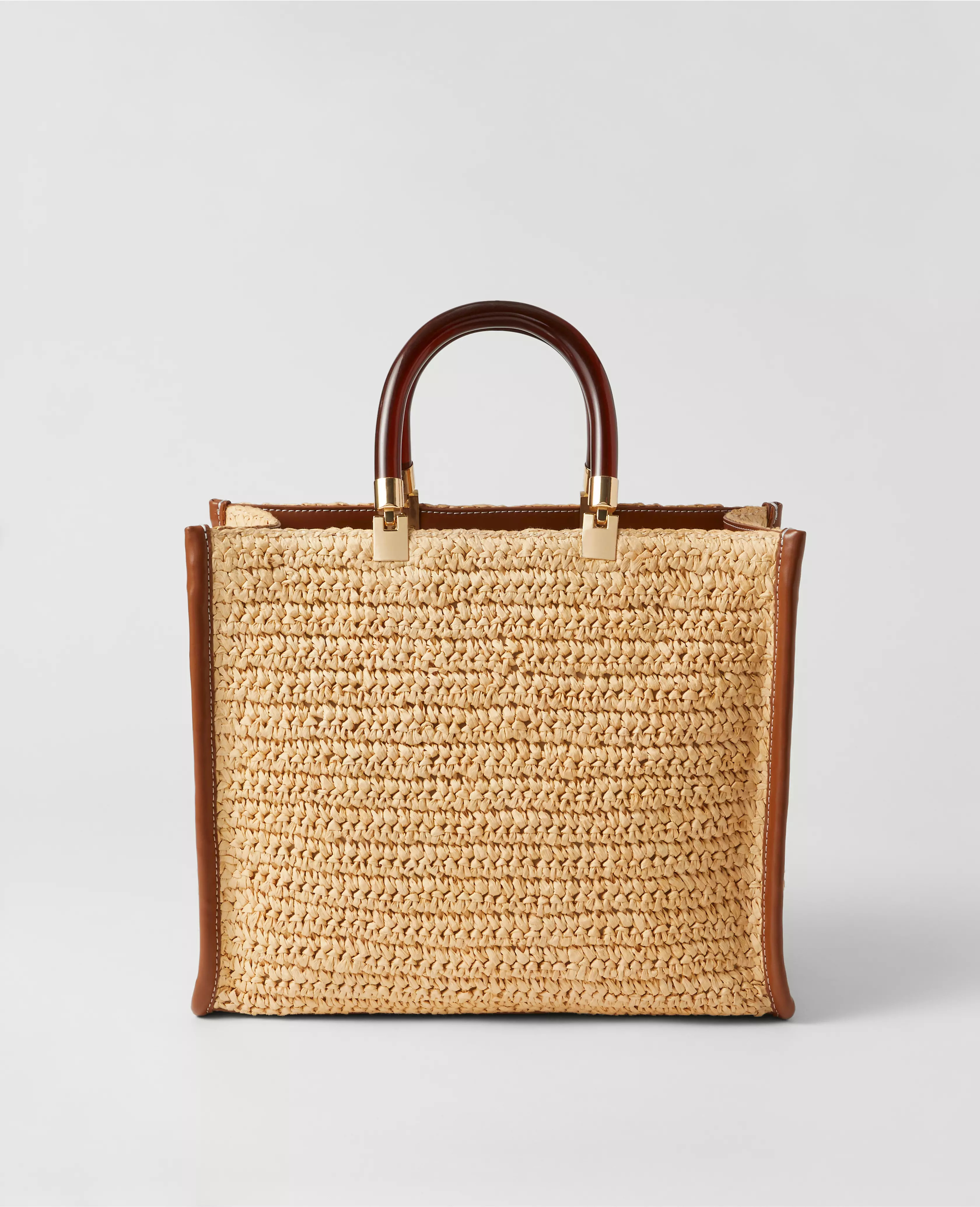 Raffia Tote Bag | Ann Taylor