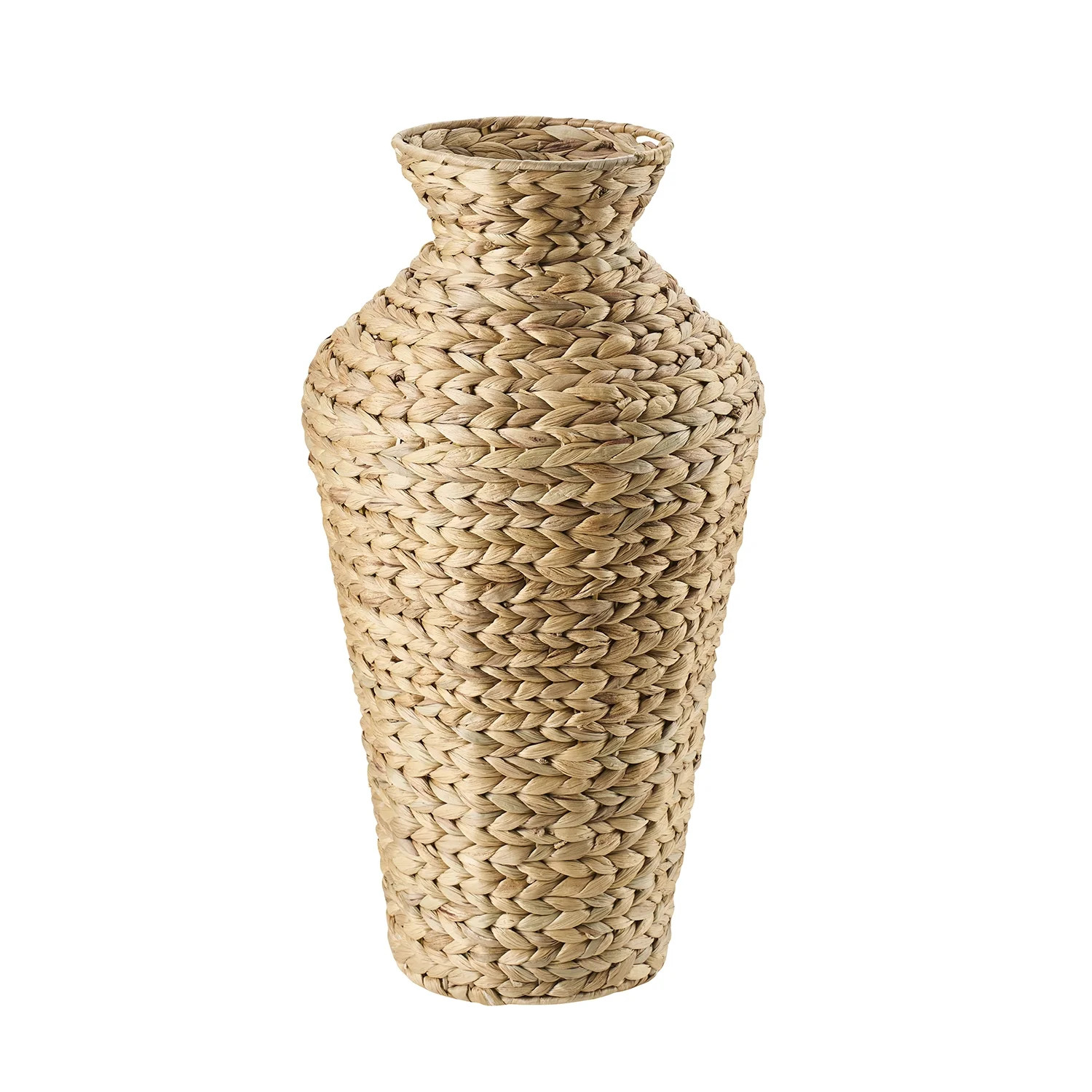 Home Decor Collection Natural 22" Water Hyacinth Floor Vase | Walmart (US)
