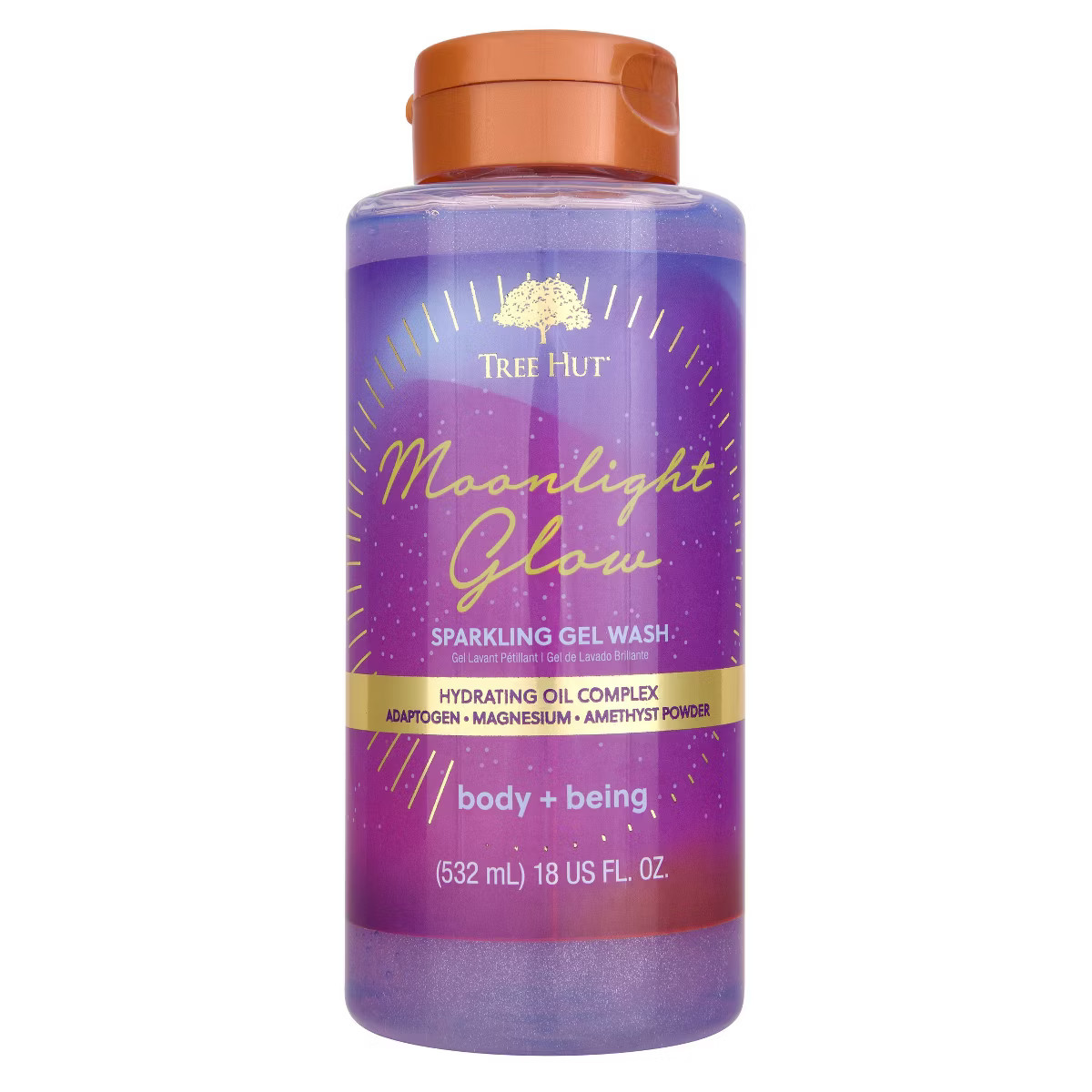 Tree Hut Exclusive Moonlight Glow Foaming Gel Body Wash - 18 fl oz | Target