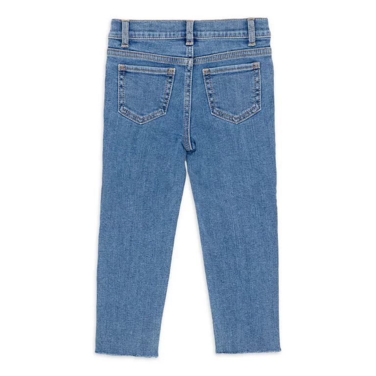 Jordache Baby Girls & Toddler Girls Destructed Fray Hem Jean (12M-5T) - Walmart.com | Walmart (US)