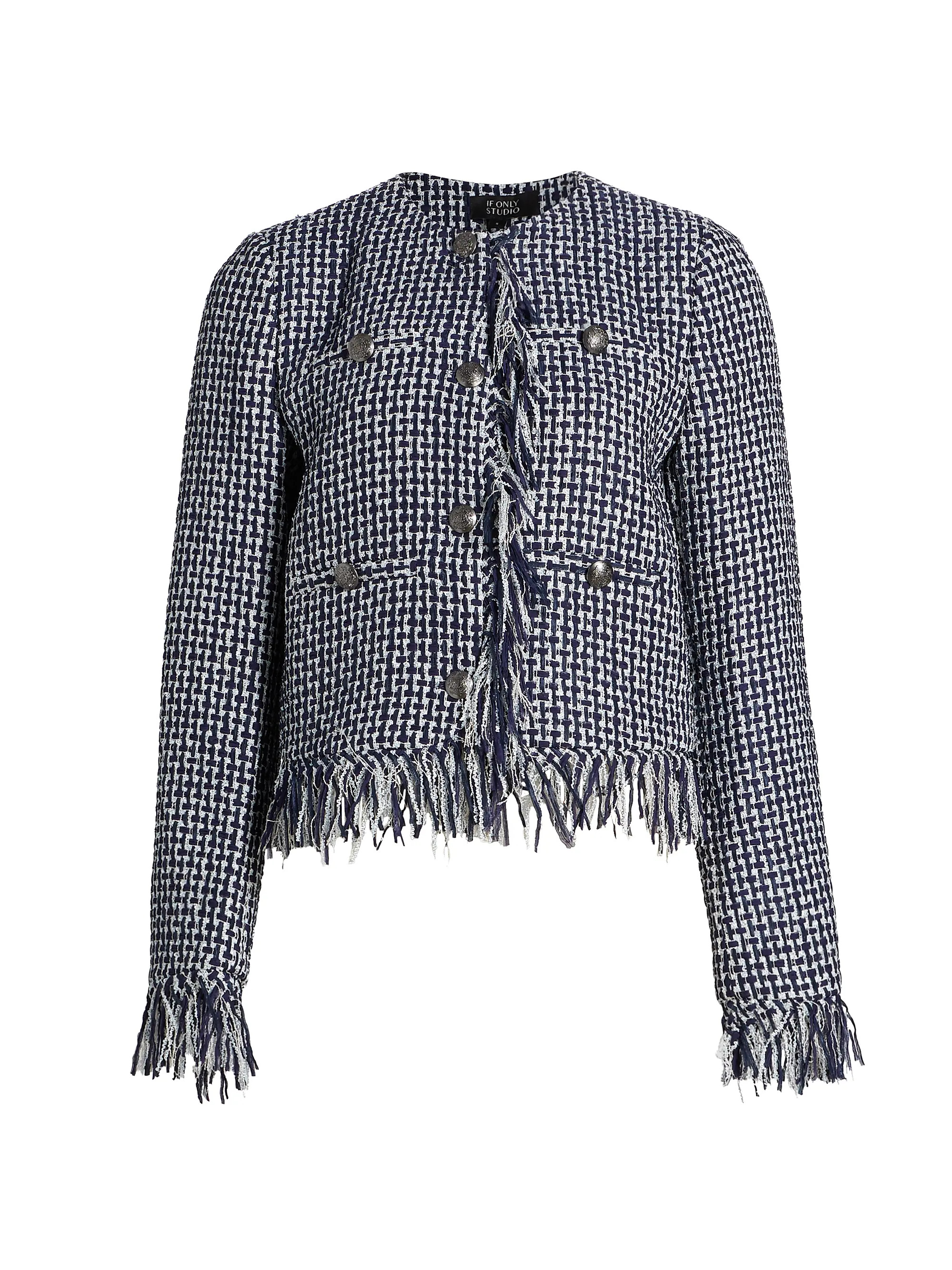 Tweed Bouclé Jacket | Saks Fifth Avenue