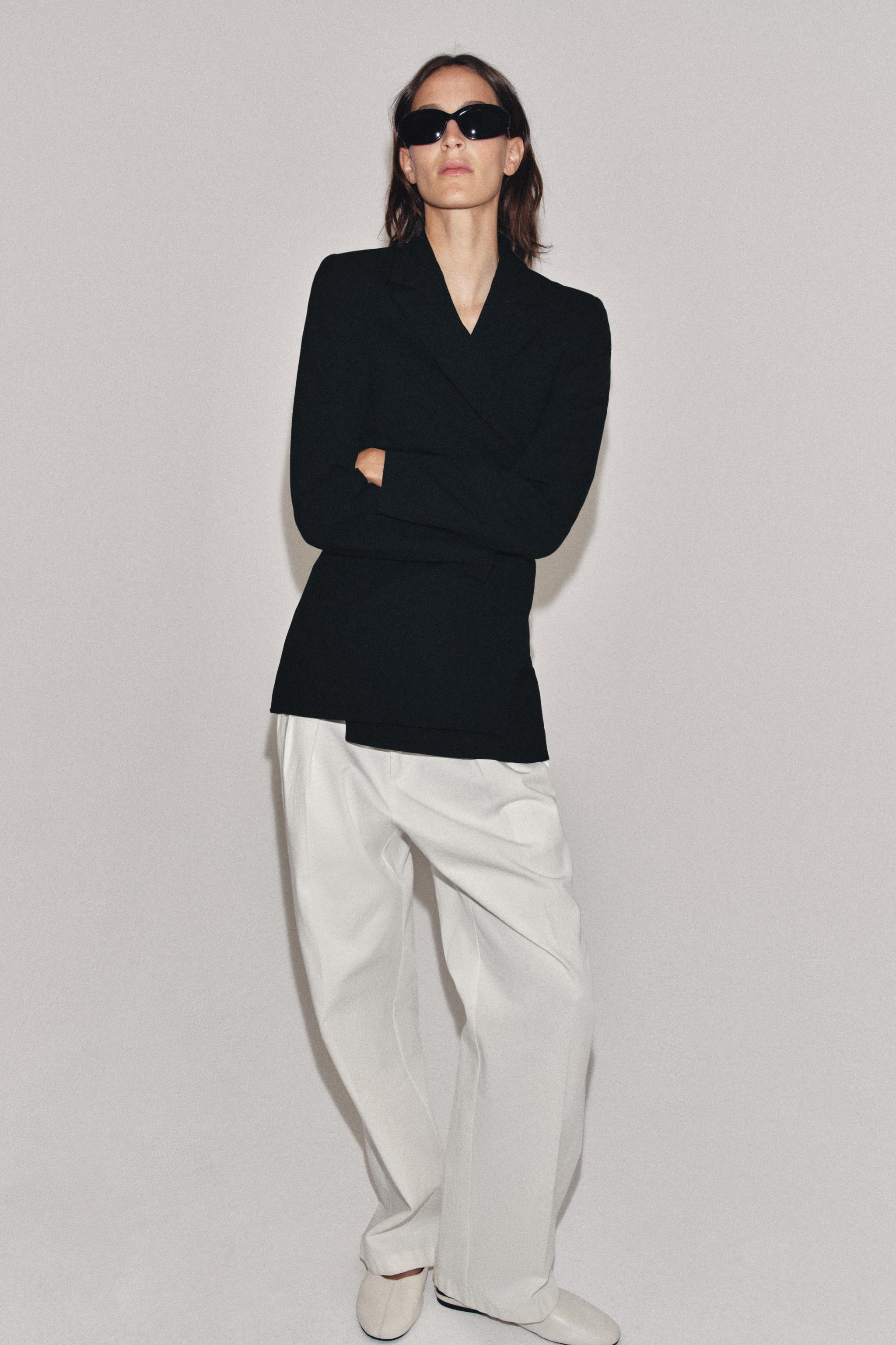 ZW COLLECTION LIMITED EDITION SLIM FIT WOOL BLEND BLAZER | Zara UK