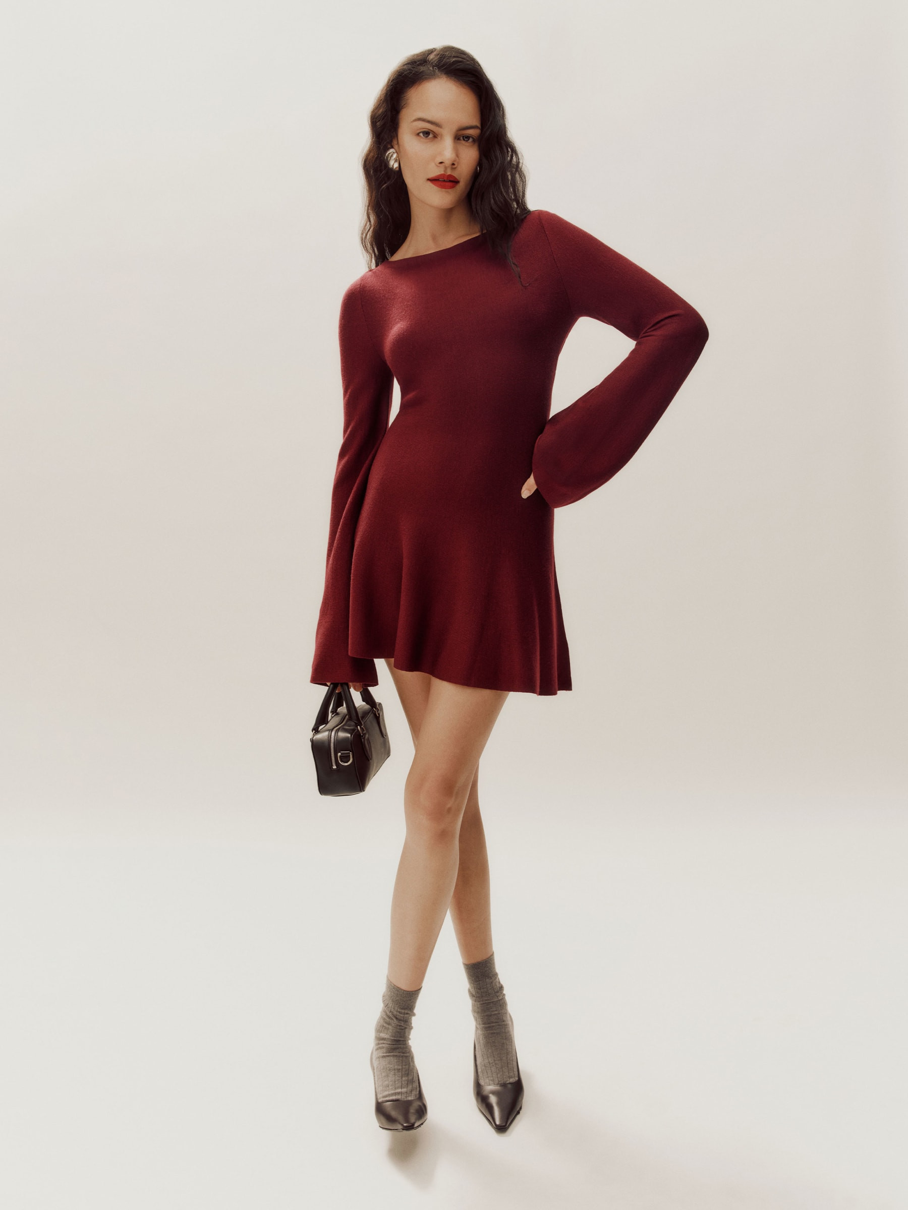 Kit Merino Sweater Dress | Reformation (Global)