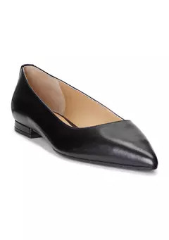 Londyn Burnished Leather Ballet Flats | Belk