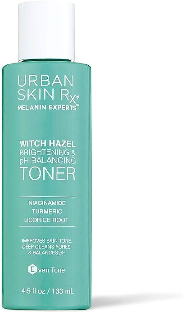 Urban Skin Rx® Witch Hazel Brightening & pH Balancing Toner, Exfoliated & Clarifies Clogged Pore... | Amazon (US)