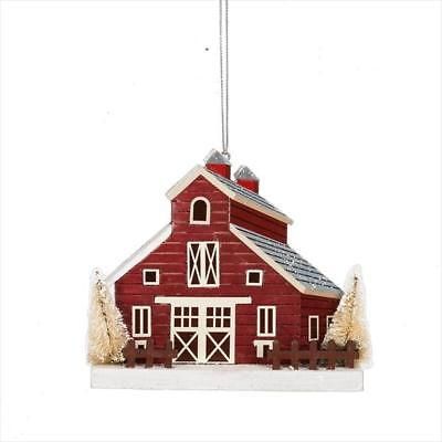 Primitive Country BARN Block Christmas Ornament, by Midwest CBK | Walmart (US)
