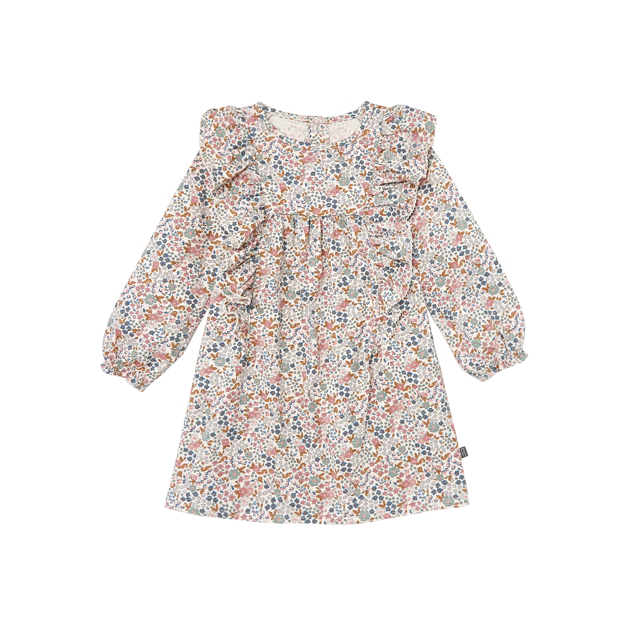 Modern Moments by Gerber Toddler Girl Dress with Ruffles, Sizes 12M-5T | Walmart (US)