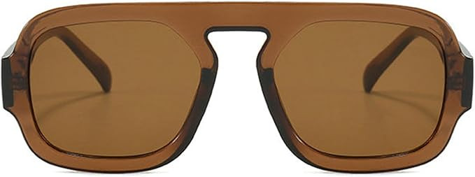 COTIA Retro Square Pilot Sunglasses Women Men Classic Polygon Vintage Trendy Rectangle Outdoors C... | Amazon (US)