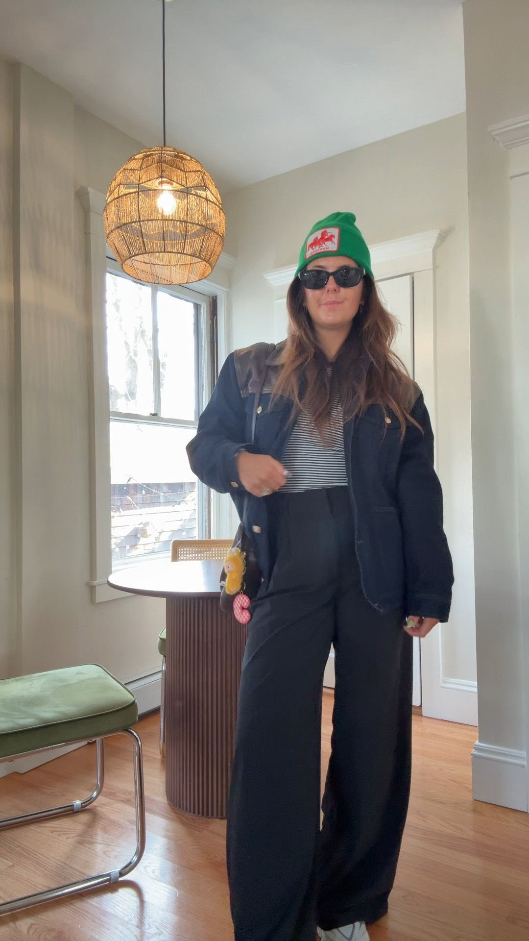 Casual errand outfit 🤎 wearing a S in the trousers xx 

Use RTRXCSWIFT for 50% off your first month of Rent the Runway!

#LTKgrwm #LTKootd #LTKdayinmylife