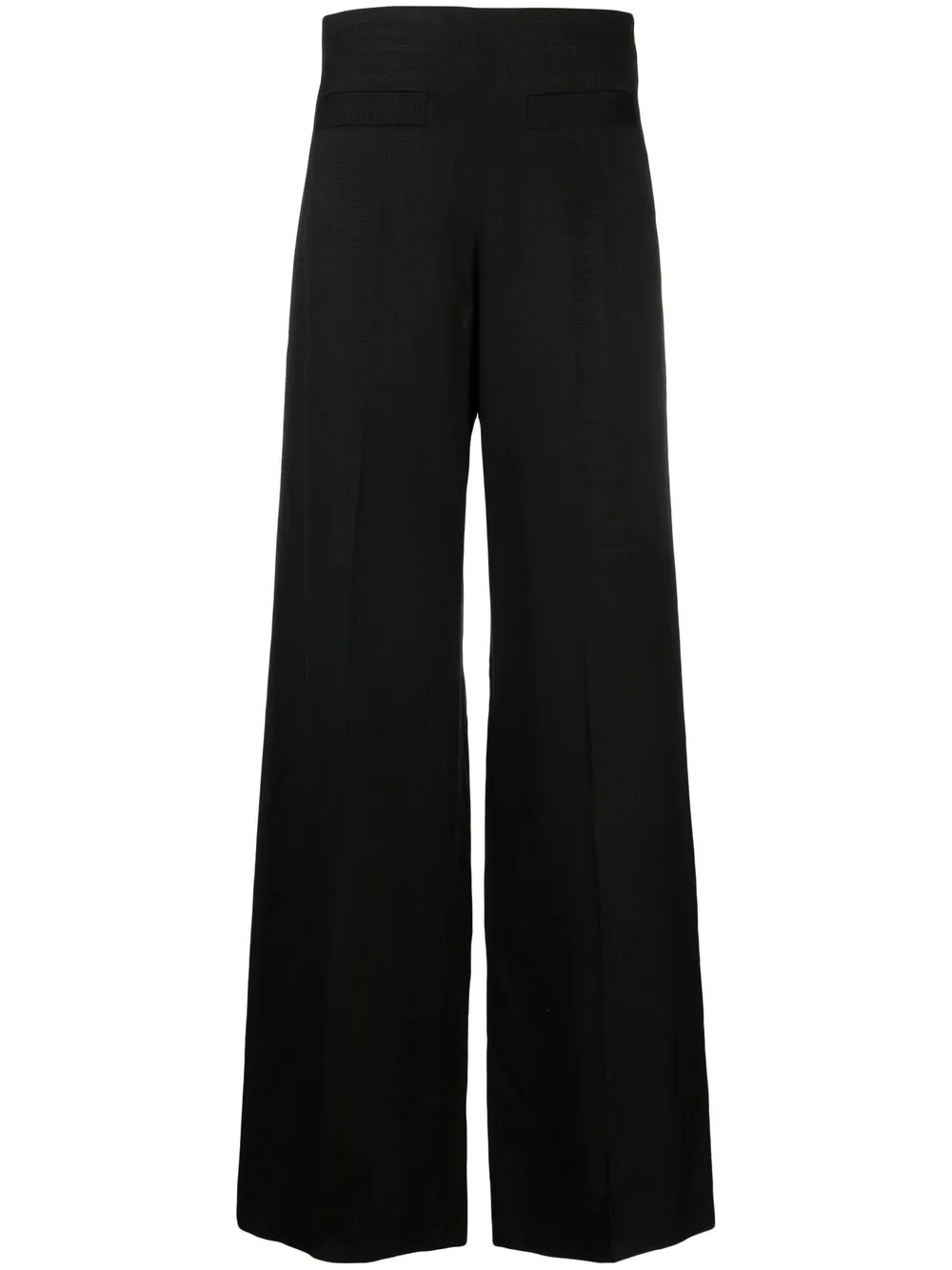 high-waisted wide-leg trousers | Farfetch Global