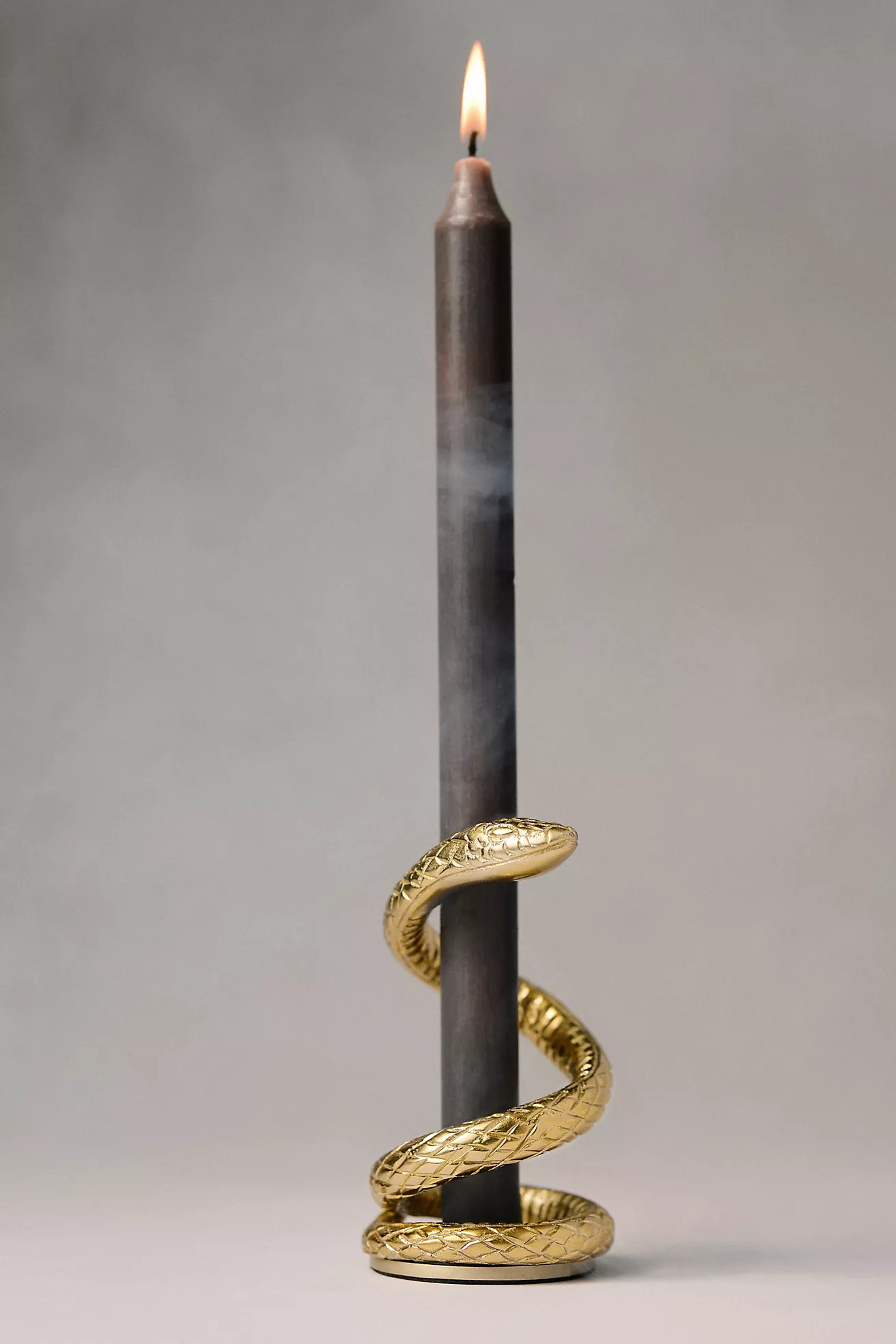 Adelle Snake Taper Candle Holder | Anthropologie (US)