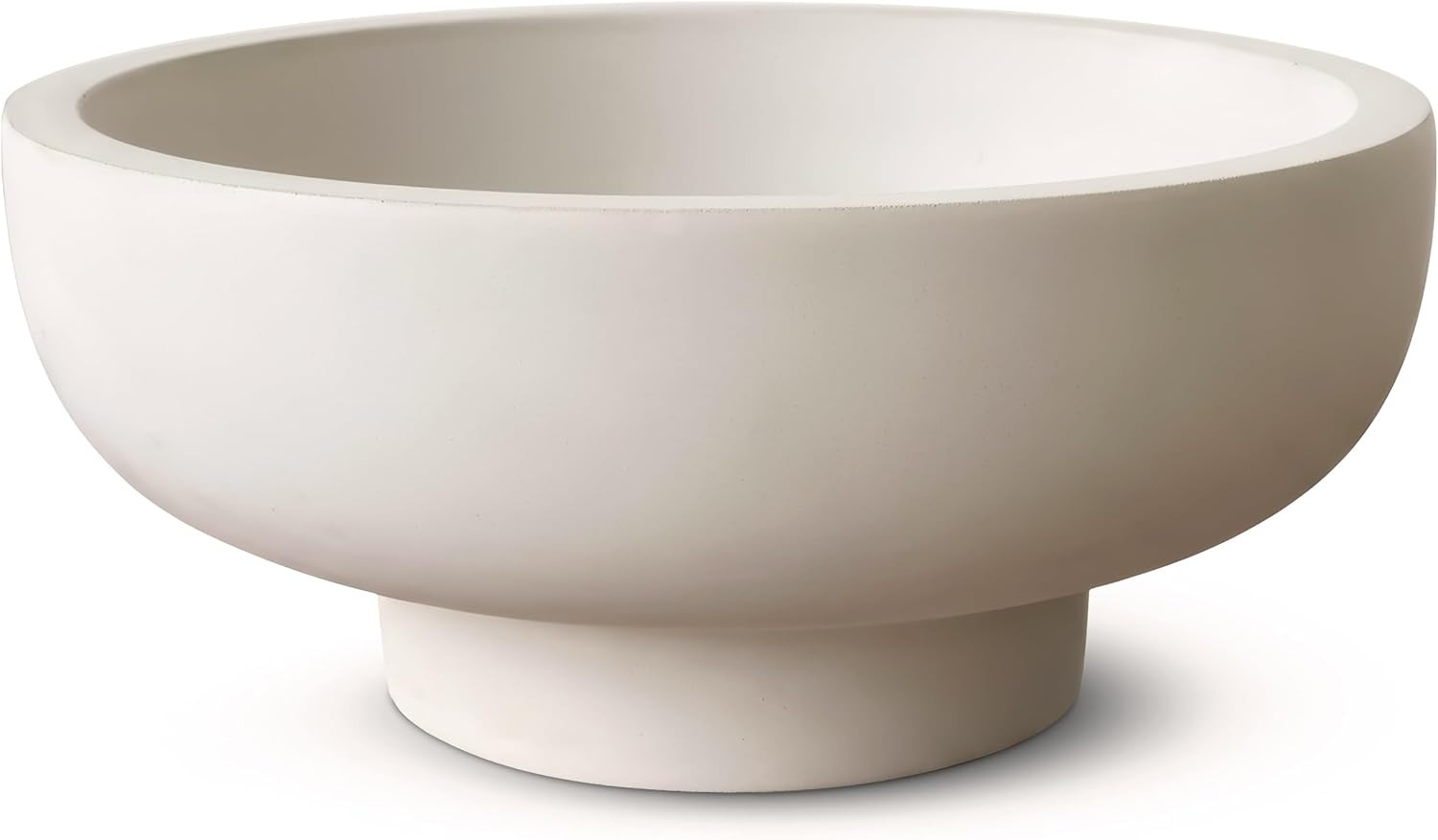E-Click Commerce Handmade Concrete Bowl - 10x5x4.25 Inch Decorative Centerpiece Bowl for Fruits, ... | Amazon (US)