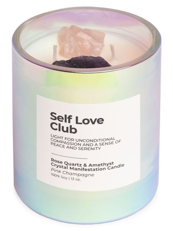 Self-Love Club Crystal Manifestation Candle | Saks Fifth Avenue OFF 5TH