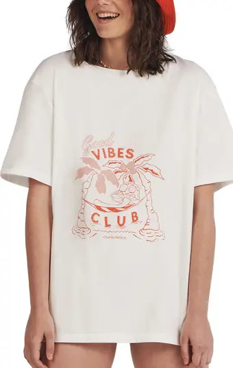 Charlie Holiday Good Vibes Club Graphic Tee | Nordstrom | Nordstrom