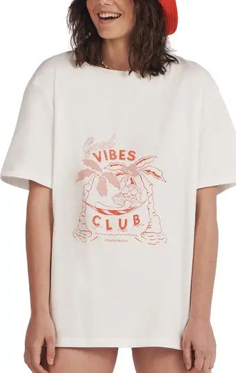 Charlie Holiday Good Vibes Club Graphic Tee | Nordstrom | Nordstrom